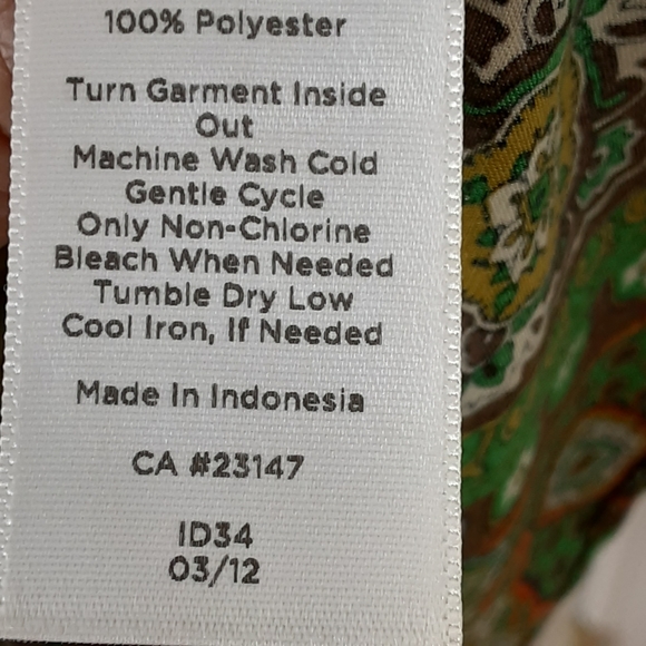 Talbots Size 16 V-neck Top - Picture 6 of 8